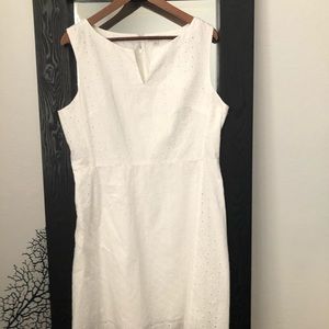 White Gap dress